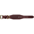 Paoth Tapered Leather Dog Collar 40–52 cm Burgundy - Product view
